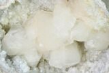 Keokuk Quartz Geode with Calcite Crystals - Iowa #144702-2